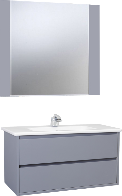 Мебель для ванной комнаты Bellezza Лоренцо 100 серебро