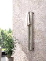 Полотенцесушитель электрический Сунержа Кантата 4.0 00-0885-1259 120x20 см, подключение справа, скрытое подключение справа, без покрытия, I-образный