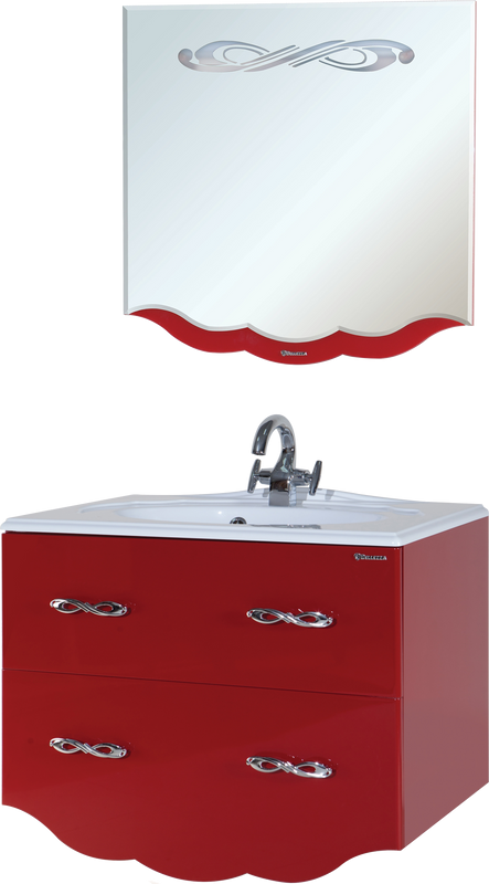 Мебель для ванной Bellezza Версаль 100 красная