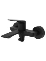 Смеситель для ванны с душем AZARIO Lursy AZ-K3049B черный матовый Смеситель для ванны с душем AZARIO Lursy AZ-K3049B черный матовый