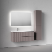 Мебель для ванной комнаты Sancos Snob R 120 L подвесная, doha soft