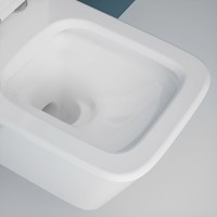 Подвесной унитаз Esbano Gartez-51 ESUPGART51W белый глянец безободковый с сиденьем с микролифтом