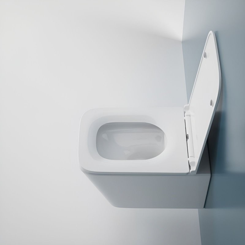 Подвесной унитаз Esbano Gartez-51 ESUPGART51W белый глянец безободковый с сиденьем с микролифтом