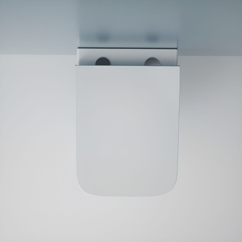 Подвесной унитаз Esbano Gartez-51 ESUPGART51W белый глянец безободковый с сиденьем с микролифтом