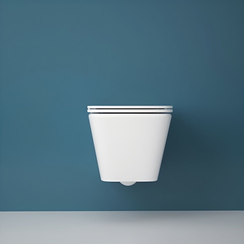 Подвесной унитаз Esbano Gartez-51 ESUPGART51W белый глянец безободковый с сиденьем с микролифтом