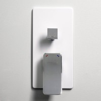 Встраиваемый смеситель для душа и ванны Wasserkraft Aller 10641W С ВНУТРЕННЕЙ ЧАСТЬЮ