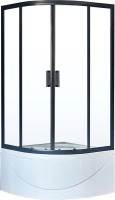 Душевой уголок Royal Bath BK RB90BK-T-BL 90x90 с поддоном