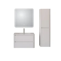 Мебель для ванной комнаты Cezares Relax 80 bianco lucido, раковина Cezares CZR-800/480-LV-MR-NV