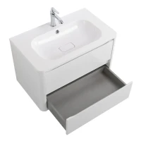 Мебель для ванной комнаты Cezares Relax 80 bianco lucido, раковина Cezares CZR-800/480-LV-MR-NV
