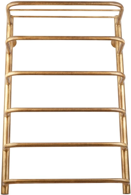 Полотенцесушитель водяной Secado Мерида 2 85x55 см, бронза, лесенка, латунь, с полкой