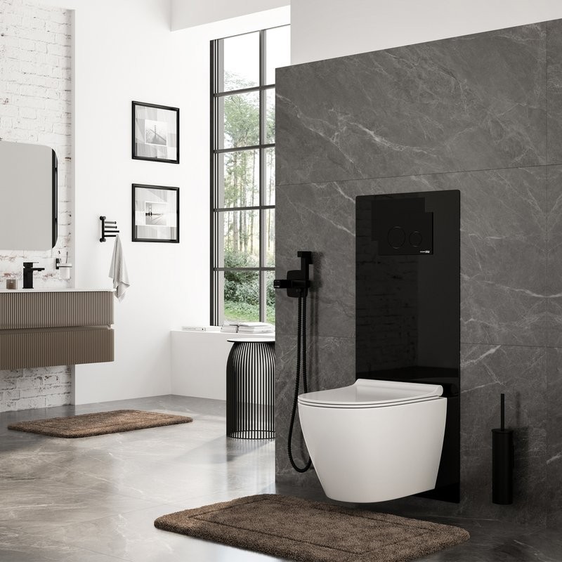 Унитаз подвесной Wasserkraft Mindel H002.E034