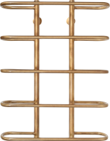 Полотенцесушитель водяной Secado Венеция 4603777476779 85x50 см, бронза, лесенка, латунь