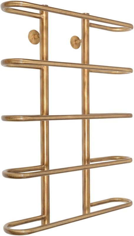 Полотенцесушитель водяной Secado Венеция 4603777476779 85x50 см, бронза, лесенка, латунь