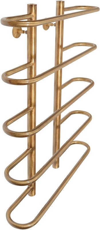 Полотенцесушитель водяной Secado Венеция 4603777476779 85x50 см, бронза, лесенка, латунь