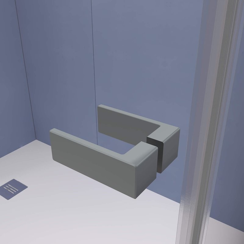 Душевой уголок RGW Stilvoll SV-040 120х80 профиль серый, стекло прозрачное