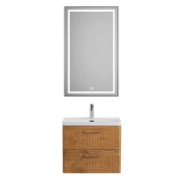 Тумба под раковину BelBagno Due 60 подвесная, rovere nature