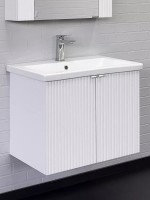 Мебель для ванной комнаты Comforty Лима 70П подвесная, матовая белая