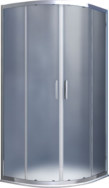 Душевой уголок Vincea Alpha VSQ-3AL800MT 80x80, профиль хром, стекло текстурное