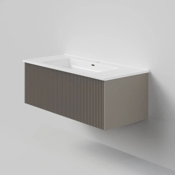 Тумба под раковину La Fenice TERRA Cappuccino бежевая матовая 100 см