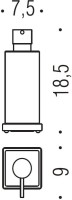 Дозатор Colombo Design Look B9317.BM