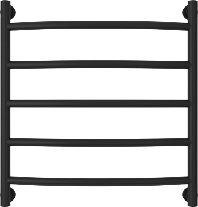 Полотенцесушитель водяной Сунержа Галант + 60x60, черный матовый