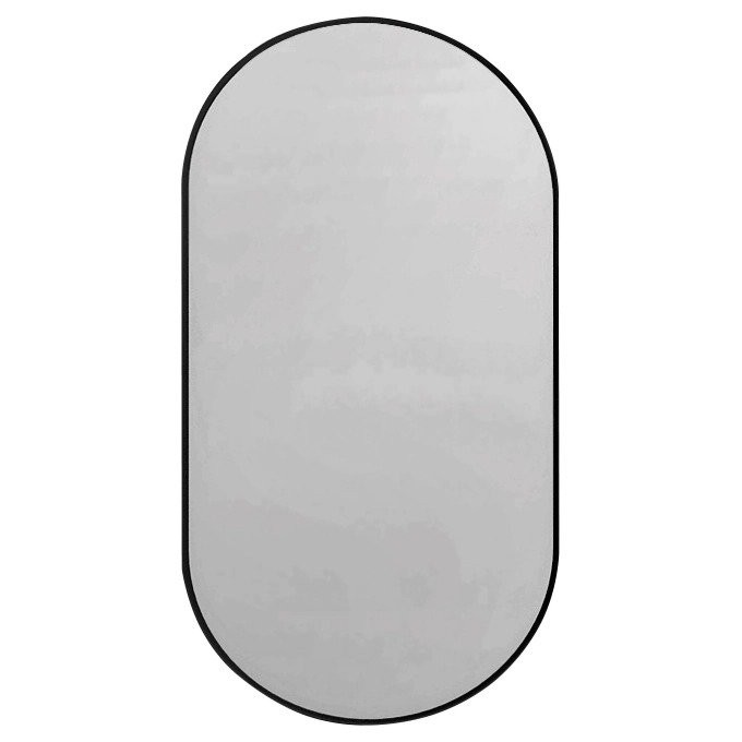 Зеркало Abber Immer Offen AG6401B 60х120 см, черное