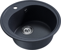 Мойка кухонная Mixline ML-GM11 антрацит
