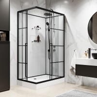 Душевая кабина Niagara Standart ST120/80/15QR/KL/BKT 120x80, R