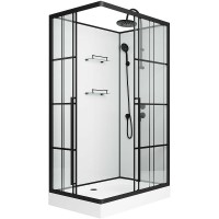 Душевая кабина Niagara Standart ST120/80/15QR/KL/BKT 120x80, R