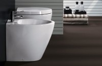 Биде напольное ArtCeram File FLB002 01 30 белое