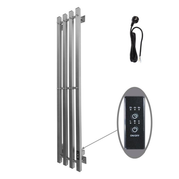 Полотенцесушитель электрический Altasan АргоПроф 120х21 графит