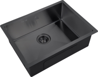 Мойка кухонная Zorg Steel Hummer SH 5844 GRAFIT