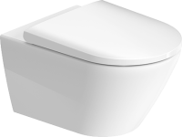 Унитаз подвесной Duravit D-Neo Rimless 45770900A1 с микролифтом