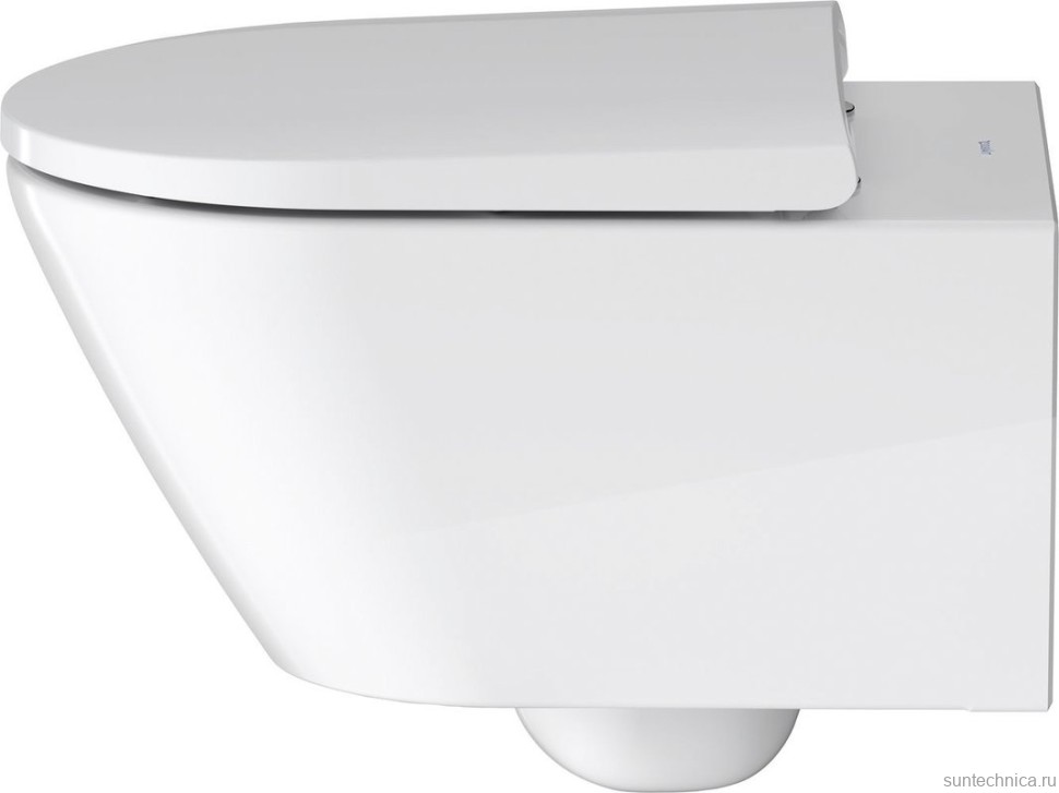 Унитаз подвесной Duravit D-Neo Rimless 45770900A1 с микролифтом