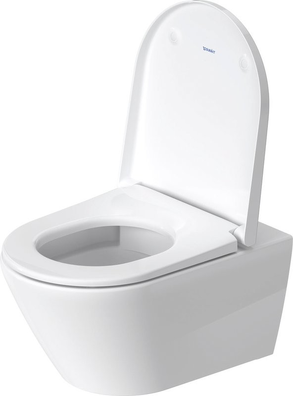 Унитаз подвесной Duravit D-Neo Rimless 45770900A1 с микролифтом
