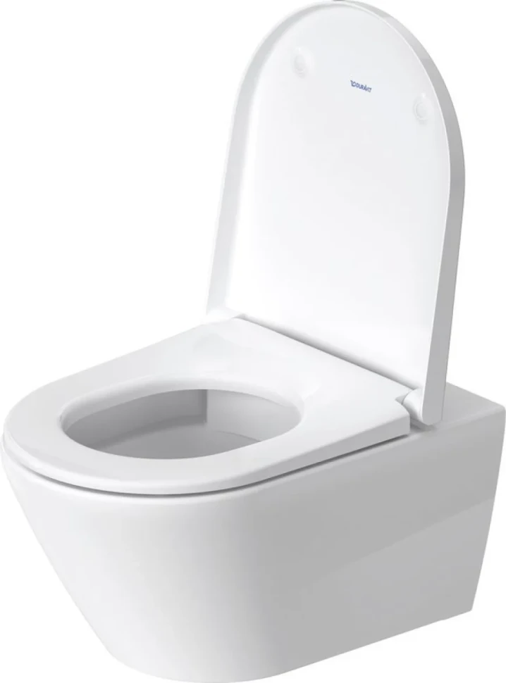 Унитаз подвесной Duravit D-Neo Rimless 45770900A1 с микролифтом
