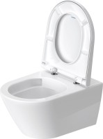Унитаз подвесной Duravit D-Neo Rimless 45770900A1 с микролифтом