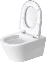 Унитаз подвесной Duravit D-Neo Rimless 45770900A1 с микролифтом Унитаз подвесной Duravit D-Neo Rimless 45770900A1 с микролифтом