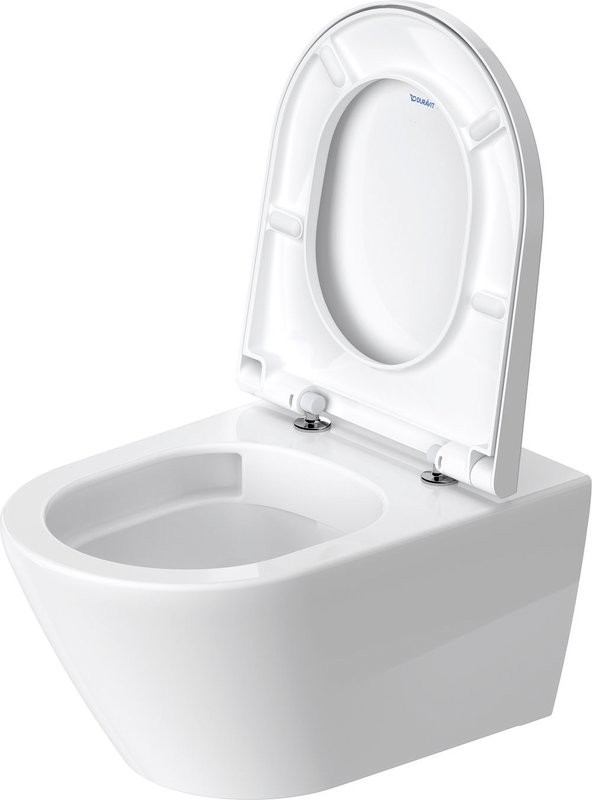 Унитаз подвесной Duravit D-Neo Rimless 45770900A1 с микролифтом