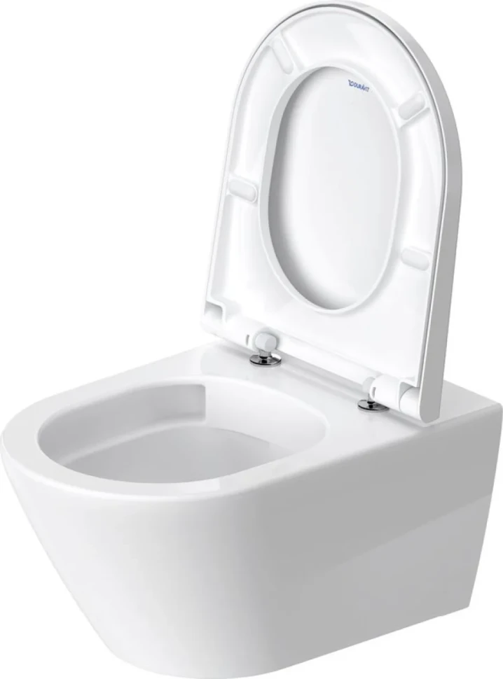 Унитаз подвесной Duravit D-Neo Rimless 45770900A1 с микролифтом