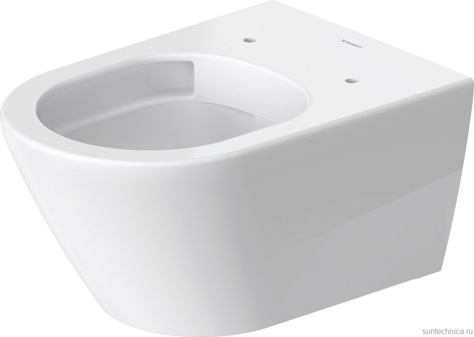 Унитаз подвесной Duravit D-Neo Rimless 45770900A1 с микролифтом