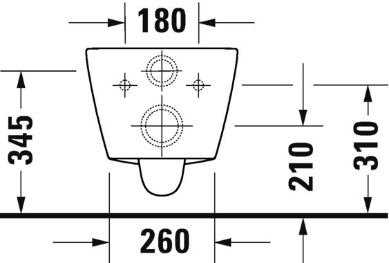Унитаз подвесной Duravit D-Neo Rimless 45770900A1 с микролифтом