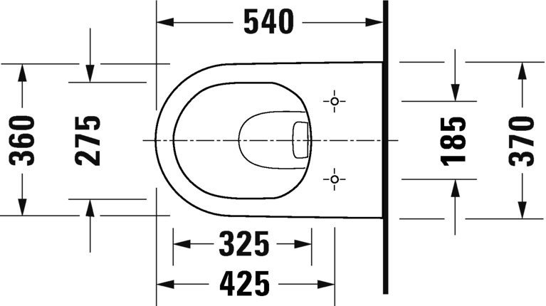 Унитаз подвесной Duravit D-Neo Rimless 45770900A1 с микролифтом
