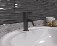 Смеситель для раковины Paini Cox 78PZ211 черный матовый