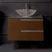 Мебель для ванной комнаты Armadi Art NeoArt 80 шоколад с ручками Luce хром Мебель для ванной комнаты Armadi Art NeoArt 80 шоколад с ручками Luce хром