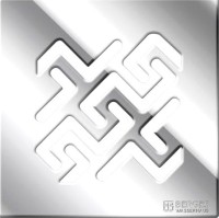 Душевой трап Berges Zentrum Antik 091464, 10x10 см, хром глянец