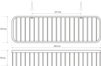 Полка Bemeta Cytro 146208252 для душа Полка Bemeta Cytro 146208252 для душа