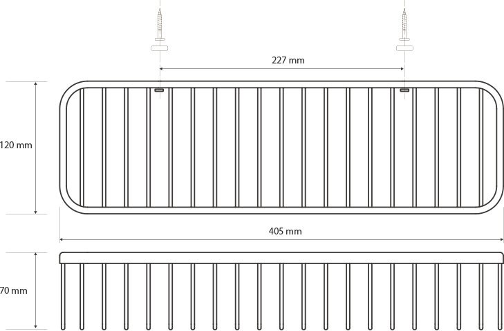 Полка Bemeta Cytro 146208252 для душа