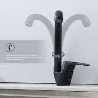 Смеситель для кухни Splenka S202.41.06, черный