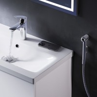 Комплект для раковины AM.PM Gem F90A03000 с гигиеническим душем Комплект для раковины AM.PM Gem F90A03000 с гигиеническим душем